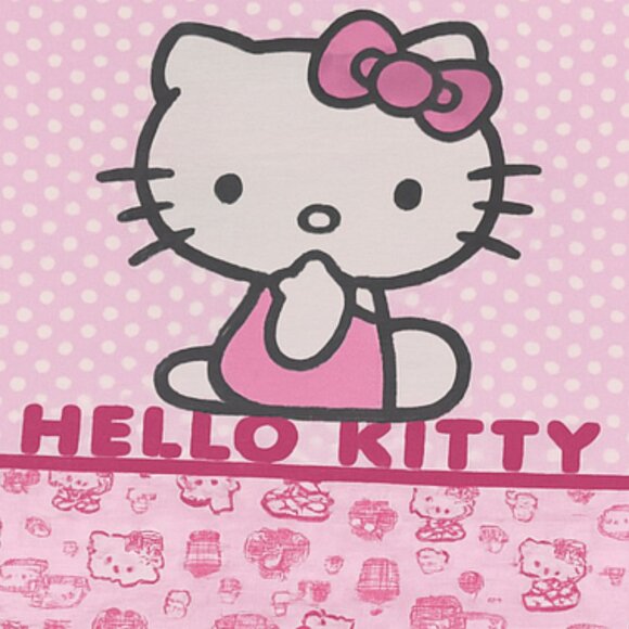 “Hello Kitty Sweetheart” Pajama Set Pink Long Sleeve & Cozy Pants 4T NWT Cotton - Picture 2 of 6